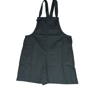 Zenana Sage Green Overall  Romper Utility Pocket Adjustable Strap Overalls M